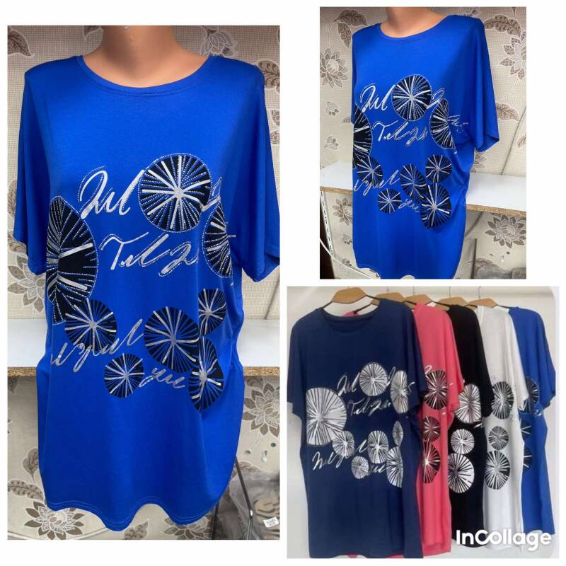 Bluzki damskie Roz L-3XL, Mix Kolor Paczka 12 szt